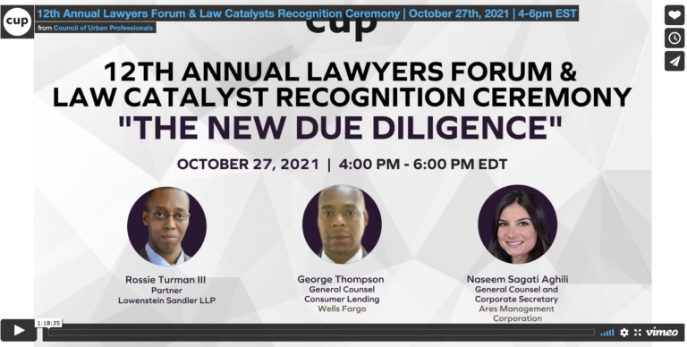12th Annual Lawyers Forum & Law Catalysts Recognition Ceremony