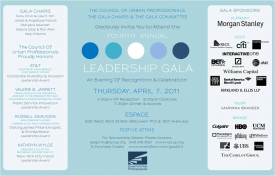 4th Annual Leadership Gala