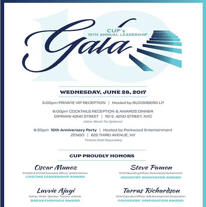 CUP’s 10th Anniversary Leadership Gala