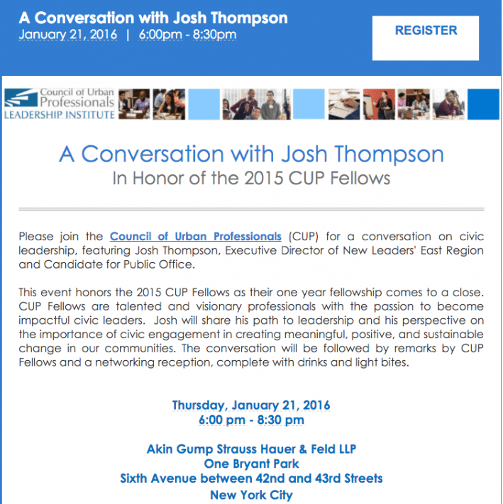 A Conversation with Josh Thompson