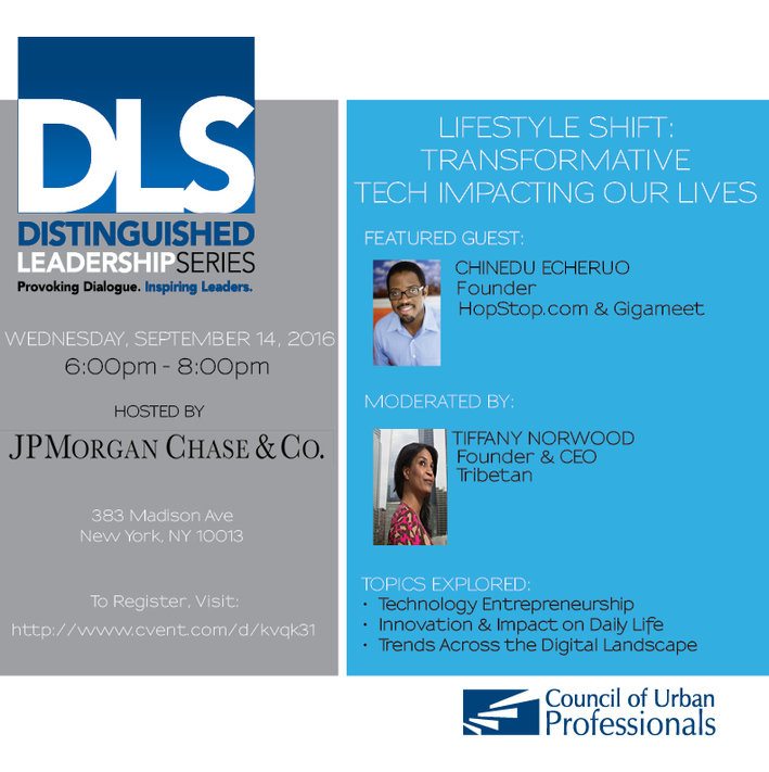 Distinguished Leadership Series – Lifestyle Shift: Transformative Tech Impacting Our Lives